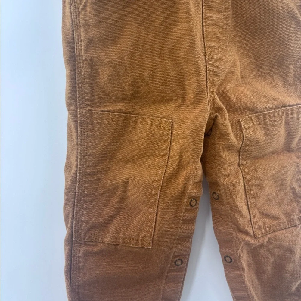 Carhartt Classic Carhartt Brown Overalls Size 24 Month